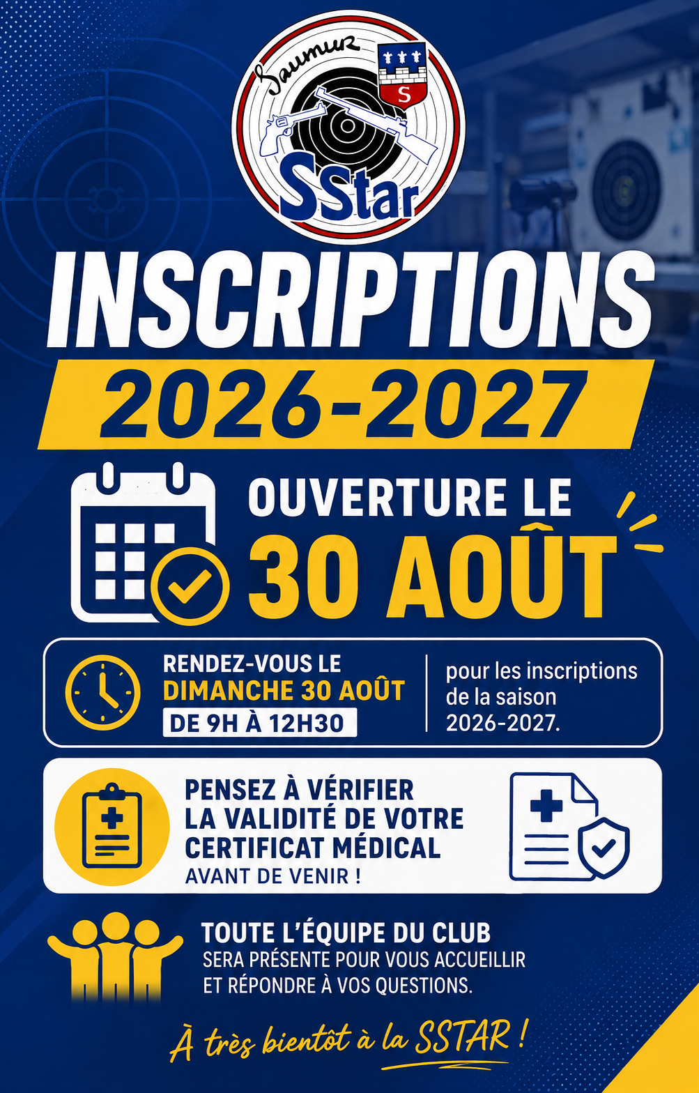 SSTAR inscirptions 2026 2027